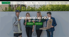 Desktop Screenshot of greenwoodpizza.com.au